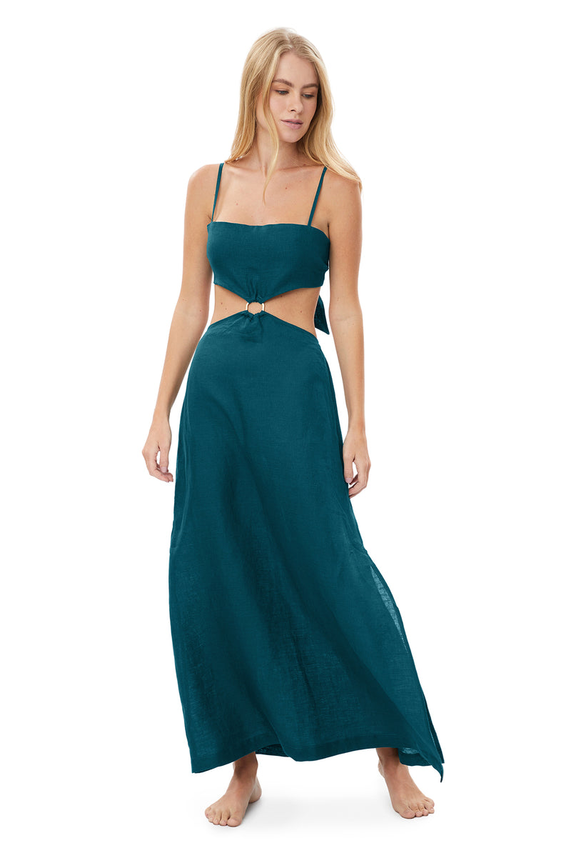 MAREA DRESS BORA GREEN