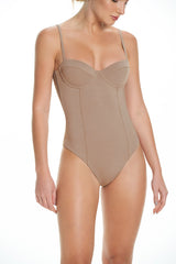 XENIA ONE PIECE SOFT TAUPE