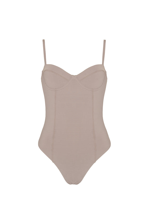 XENIA ONE PIECE SOFT TAUPE