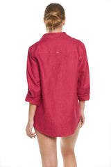 MAREE LINEN SHIRT LICHIA REEF