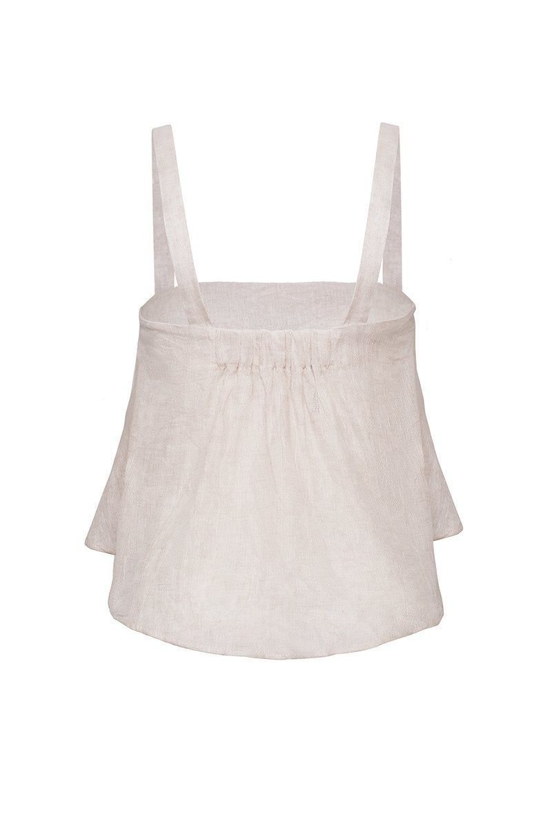 EBBA CROP TOP SAND