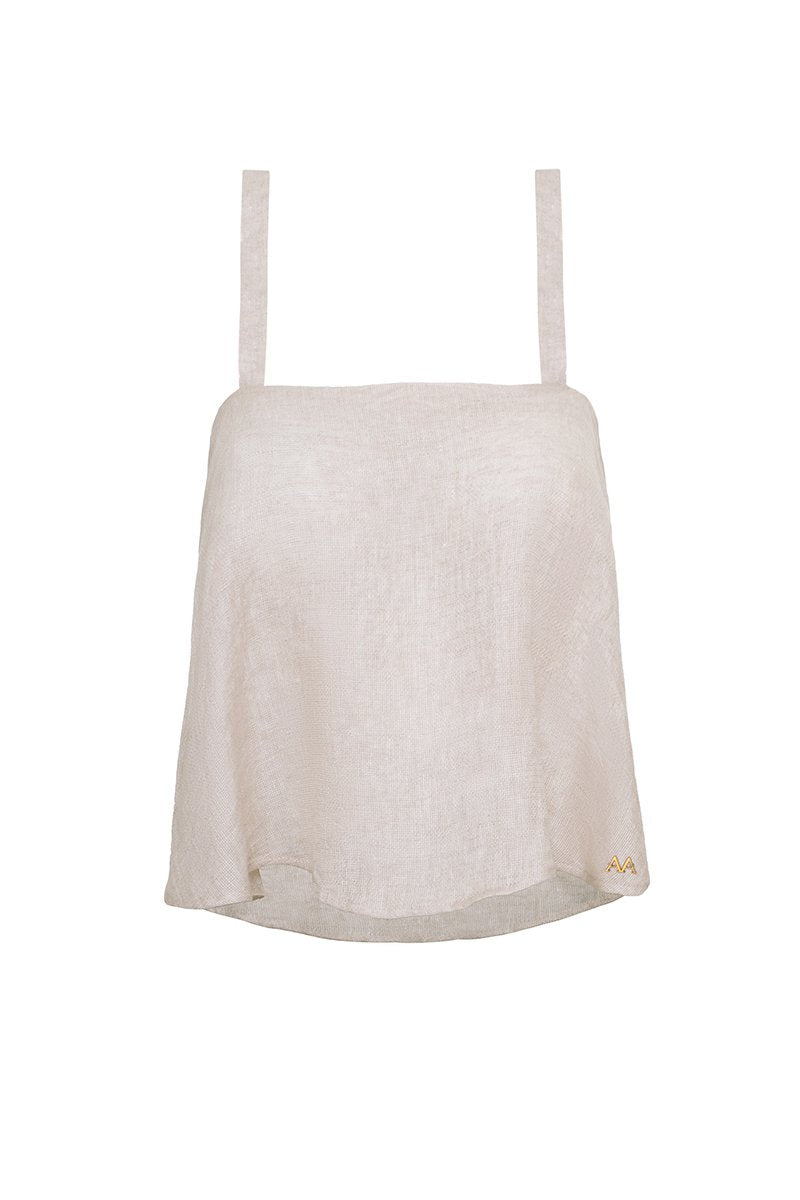 EBBA CROP TOP SAND